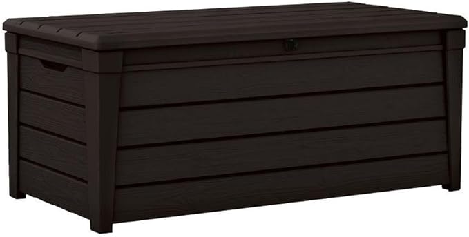 Pakevo™ | 454L Brightwood Garden Storage Box — All-Weather, Fade-Free Outdoor Storage