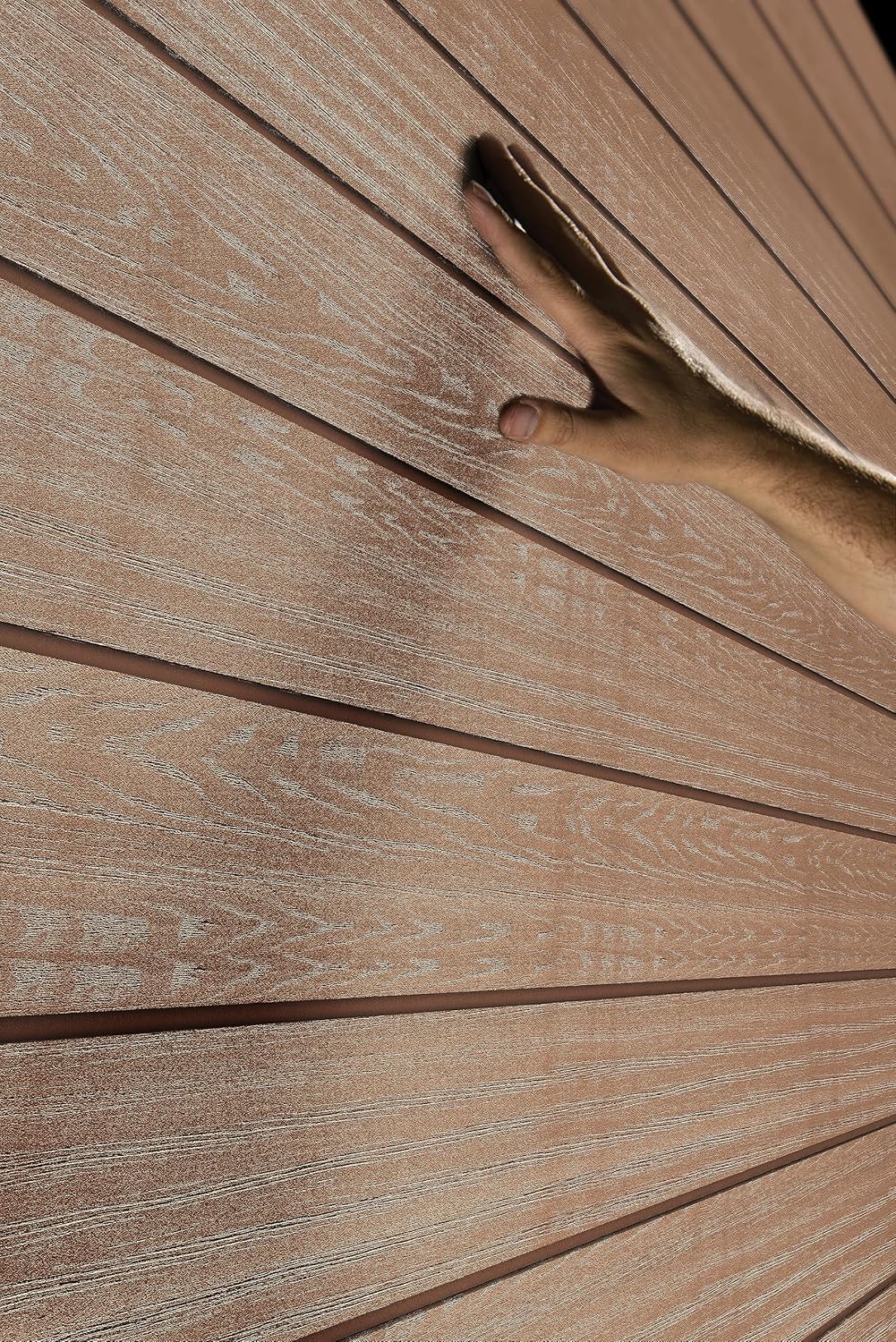 Pakevo™ | 7.5x9ft Newton Garden Shed — Brown Wood-Effect Resin Outdoor Shed