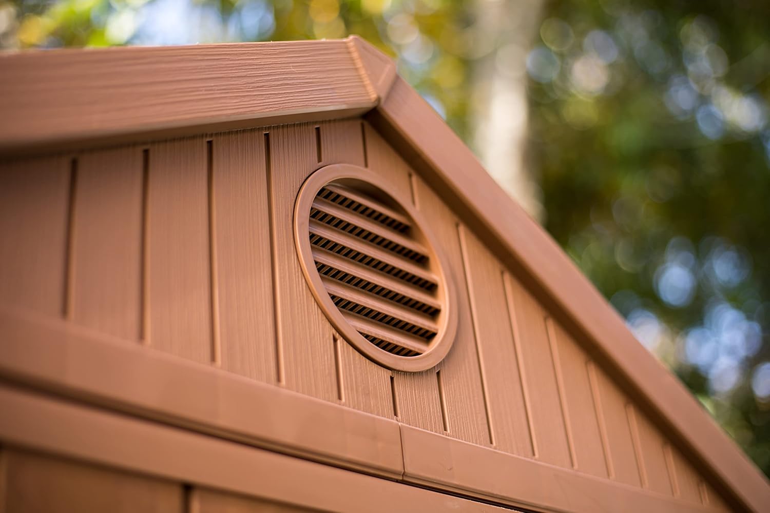 Pakevo™ | Darwin 6x4ft Double Door Garden Shed — Wood-Effect Outdoor Storage