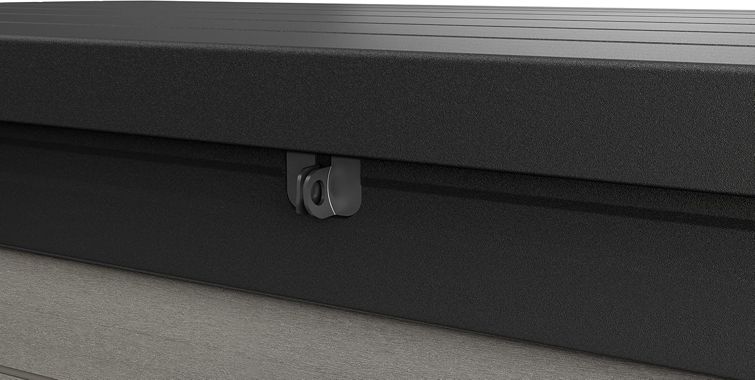 Pakevo™ | 380L Denali Garden Cushion Storage Box — UV-Resistant Outdoor Storage