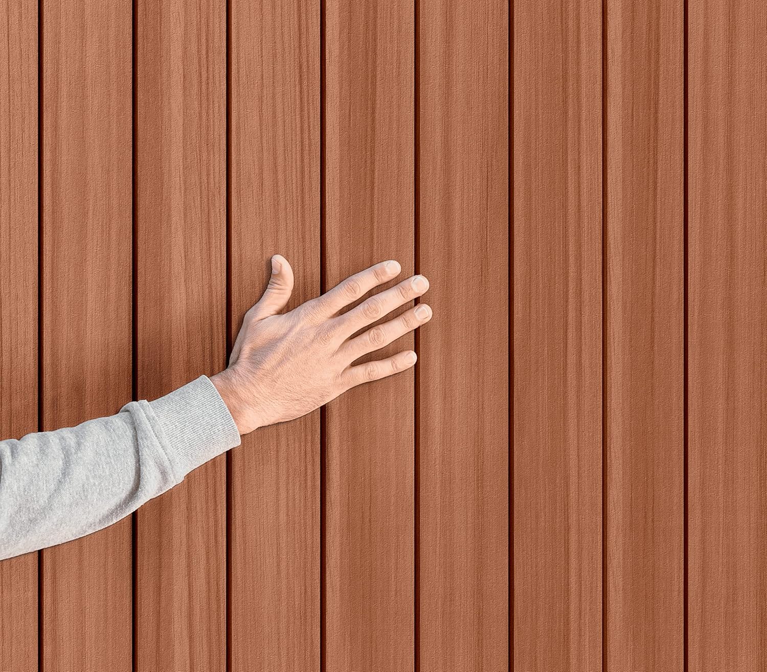 Pakevo™ | Darwin 6x4ft Double Door Garden Shed — Wood-Effect Outdoor Storage